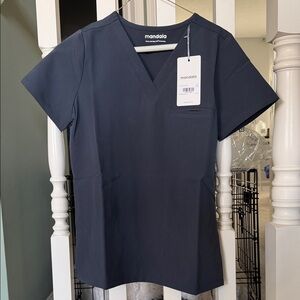 Mandala Scrub Top Women’s